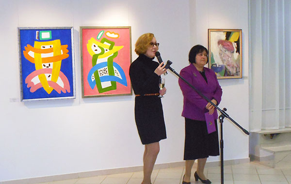 Открытие выставки Э.М. Белютина из фондов НТМИИ в Екатеринбурге 